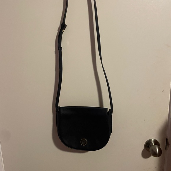 Tommy Hilfiger navy blue satchel bag - Picture 2 of 9